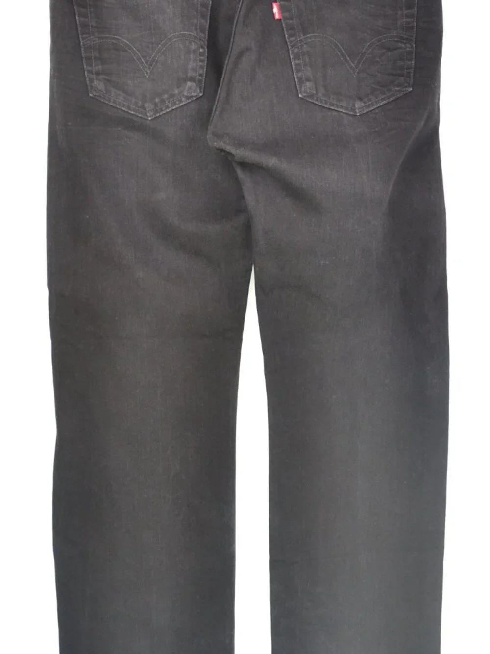 Levi's 501 Men's Size W36 L34 Black Button Fly Classic Fit Denim Jeans